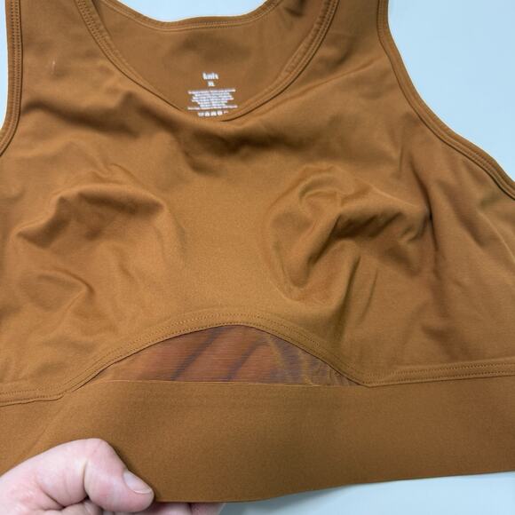 Knix Sports Bra in Rust Orange - Picture 5 of 12